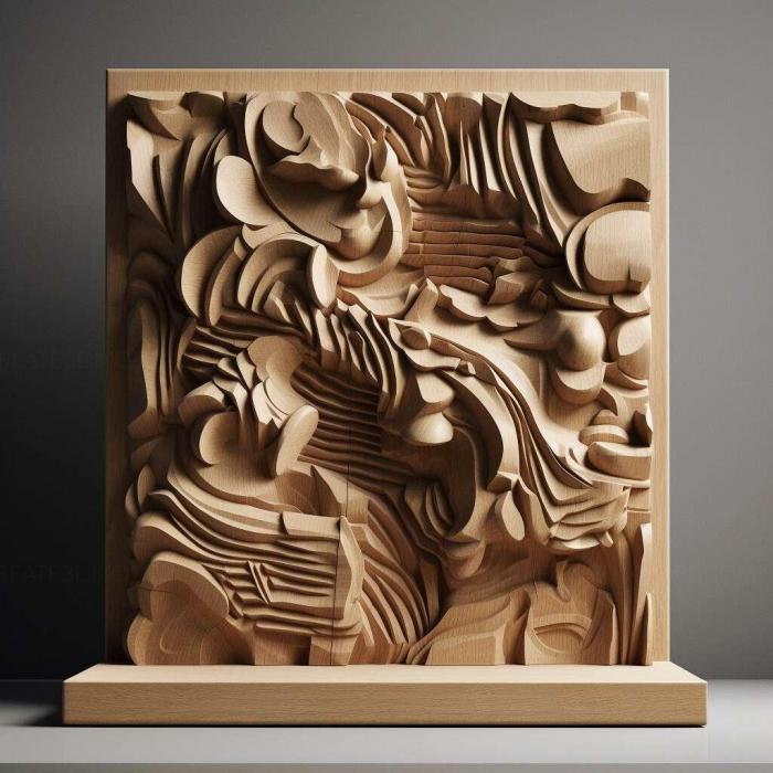 نموذج ثلاثي الأبعاد لآلة CNC 3D Art 